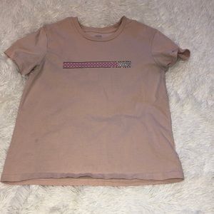 VANS women’s size medium pink wave tee